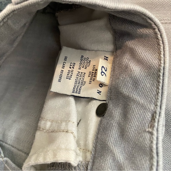 Hudson 26 bell bottom flare jeans gray - Picture 7 of 10